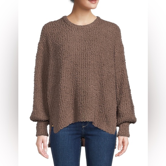 bobeau Sweaters - Bobeau Popcorn Knit Sweater EUC size M